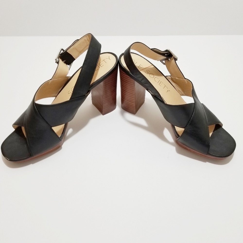 Sole Society Block Heel Sandal - 9.5